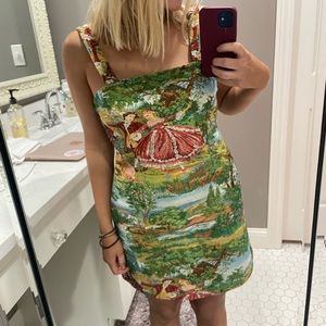 Cider printed dress